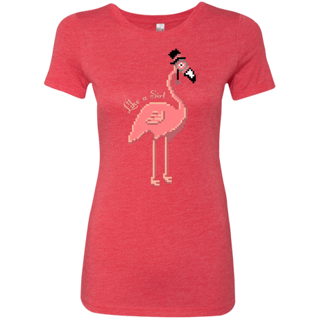 T-Shirts Vintage Red / S LikeASir Flamingo Women's Triblend T-Shirt