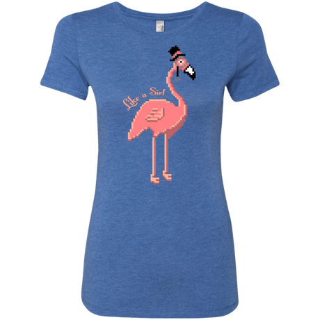 T-Shirts Vintage Royal / S LikeASir Flamingo Women's Triblend T-Shirt