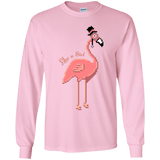 T-Shirts Light Pink / YS LikeASir Flamingo Youth Long Sleeve T-Shirt