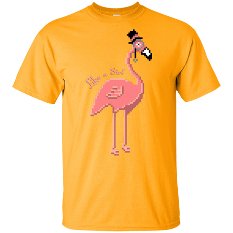 T-Shirts Gold / YXS LikeASir Flamingo Youth T-Shirt