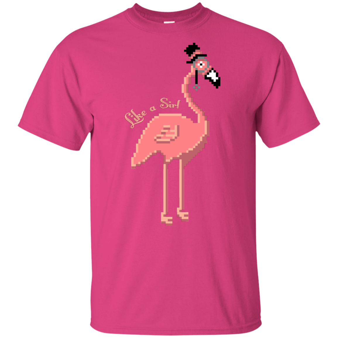 T-Shirts Heliconia / YXS LikeASir Flamingo Youth T-Shirt