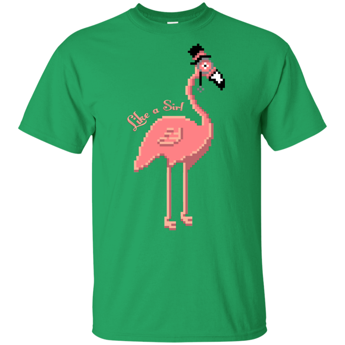 T-Shirts Irish Green / YXS LikeASir Flamingo Youth T-Shirt