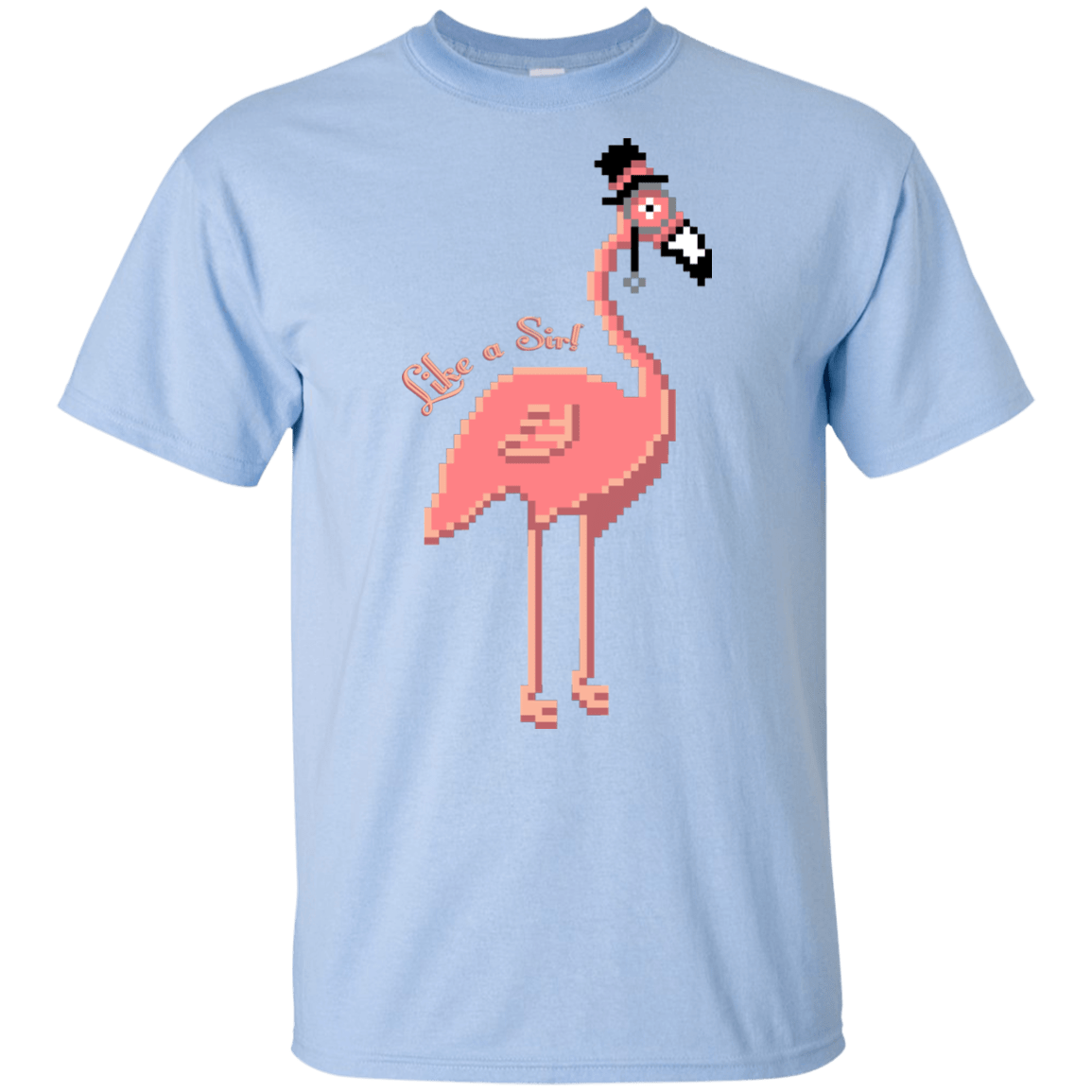 T-Shirts Light Blue / YXS LikeASir Flamingo Youth T-Shirt