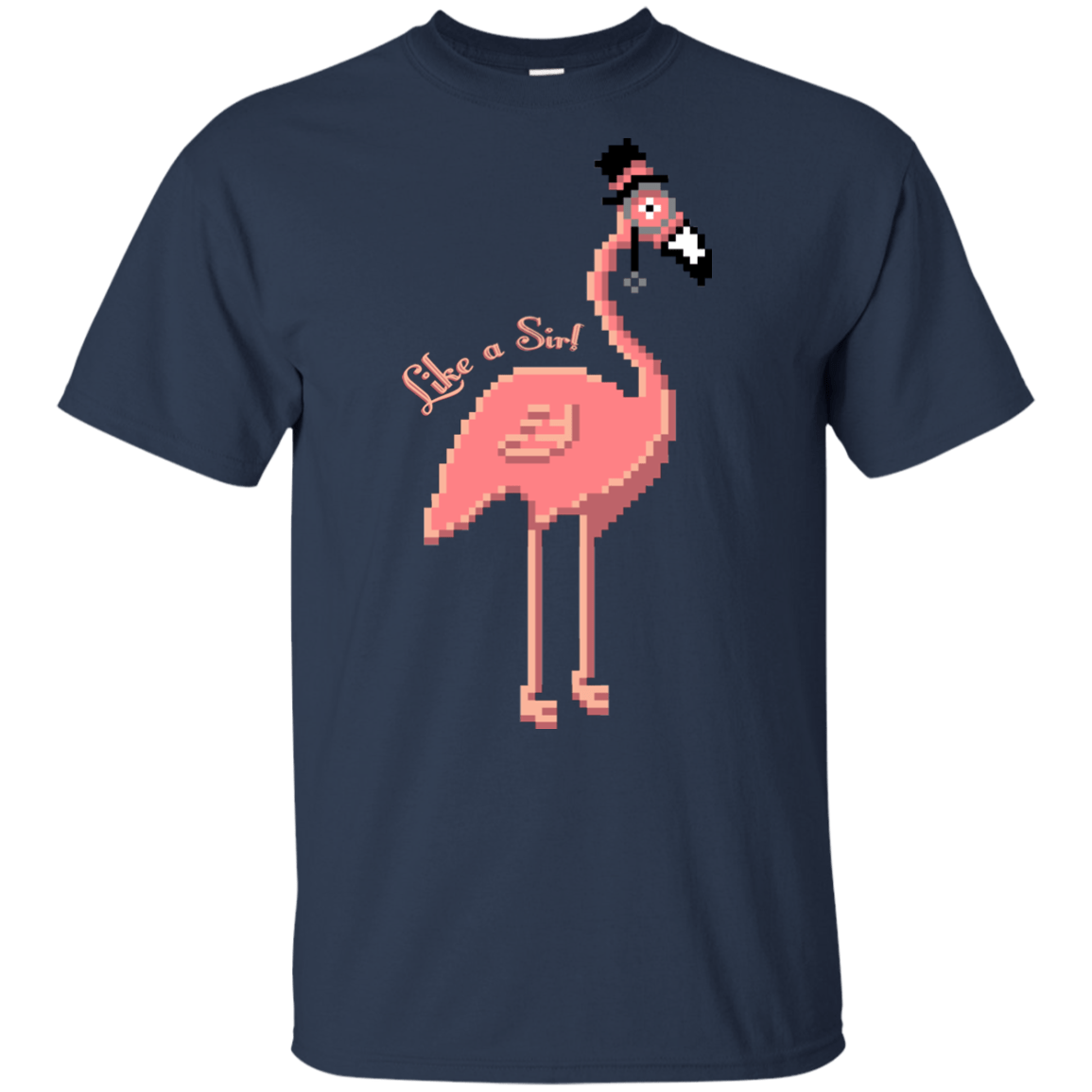 T-Shirts Navy / YXS LikeASir Flamingo Youth T-Shirt