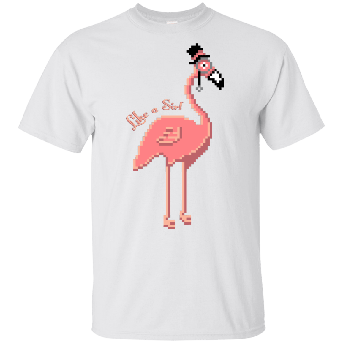 T-Shirts White / YXS LikeASir Flamingo Youth T-Shirt