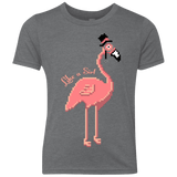 T-Shirts Premium Heather / YXS LikeASir Flamingo Youth Triblend T-Shirt