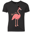 T-Shirts Vintage Black / YXS LikeASir Flamingo Youth Triblend T-Shirt