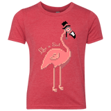 T-Shirts Vintage Red / YXS LikeASir Flamingo Youth Triblend T-Shirt