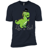 T-Shirts Midnight Navy / YXS LikeASir T-Rex Boys Premium T-Shirt