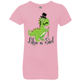 T-Shirts Light Pink / YXS LikeASir T-Rex Girls Premium T-Shirt