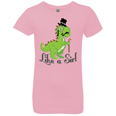 T-Shirts Light Pink / YXS LikeASir T-Rex Girls Premium T-Shirt