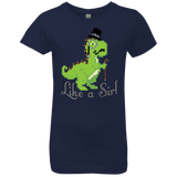 T-Shirts Midnight Navy / YXS LikeASir T-Rex Girls Premium T-Shirt