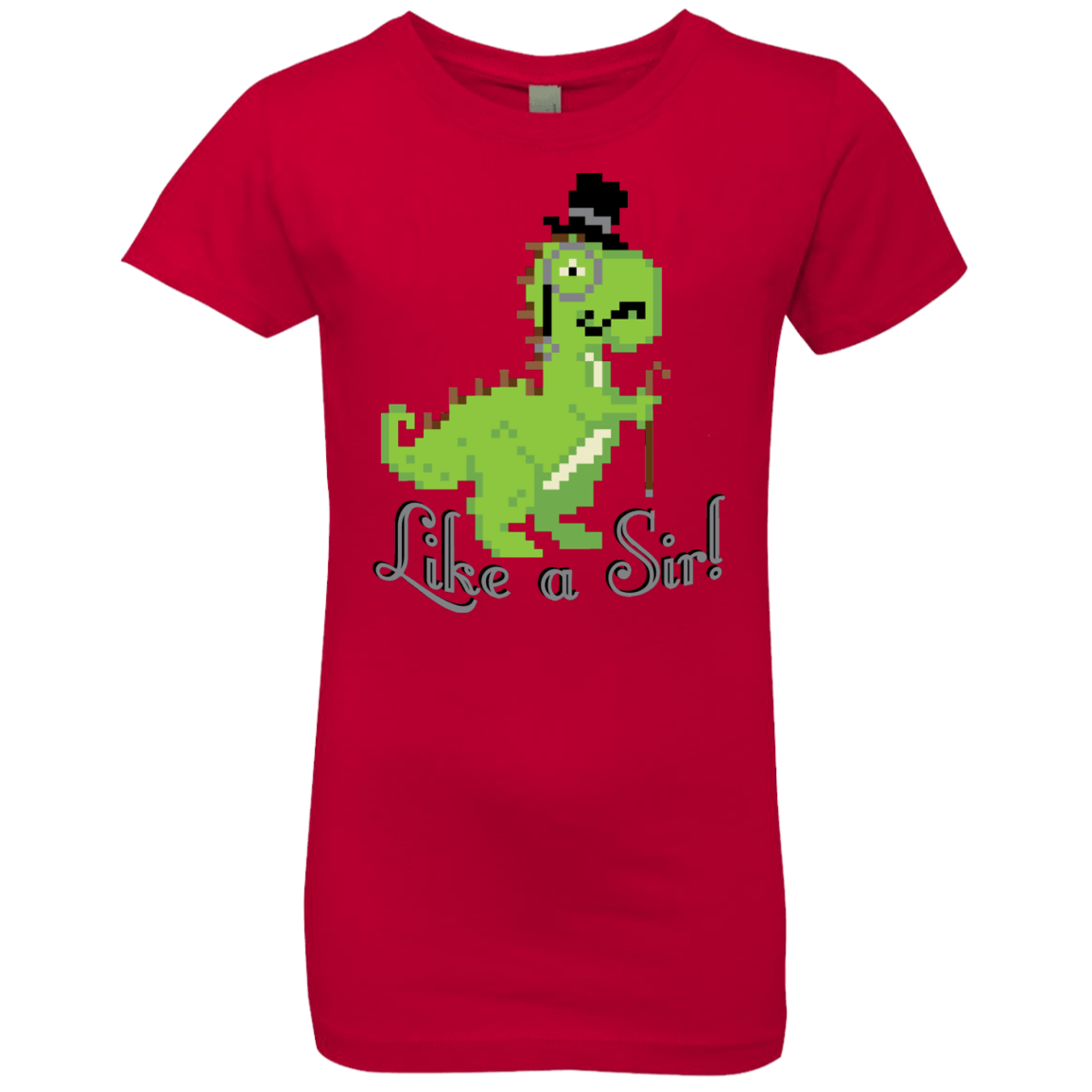 T-Shirts Red / YXS LikeASir T-Rex Girls Premium T-Shirt