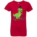 T-Shirts Red / YXS LikeASir T-Rex Girls Premium T-Shirt