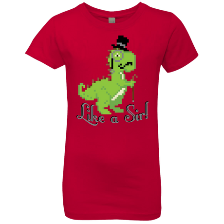 T-Shirts Red / YXS LikeASir T-Rex Girls Premium T-Shirt