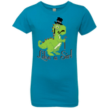 T-Shirts Turquoise / YXS LikeASir T-Rex Girls Premium T-Shirt