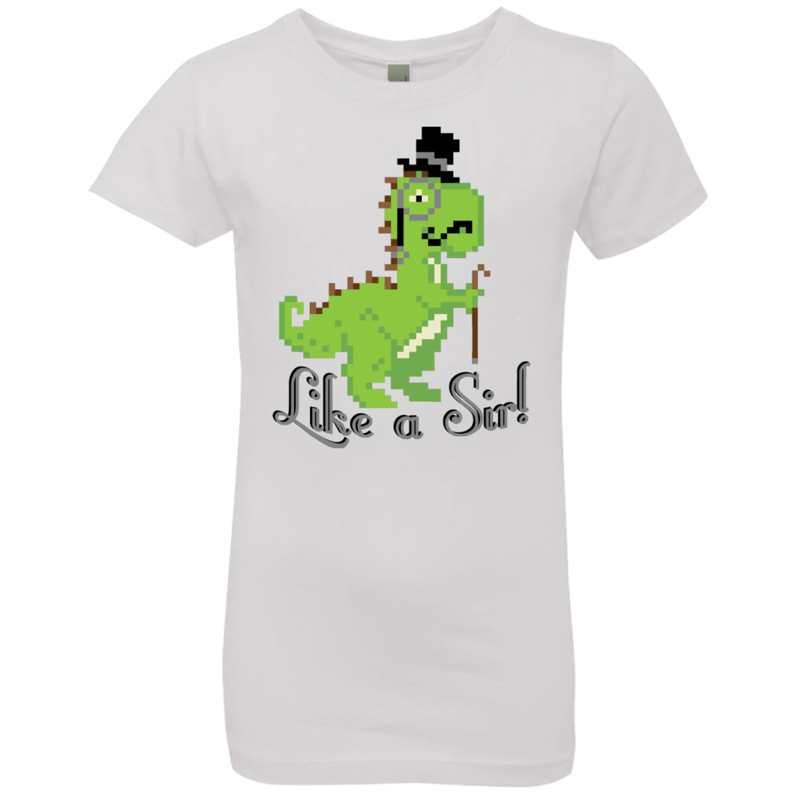 T-Shirts White / YXS LikeASir T-Rex Girls Premium T-Shirt