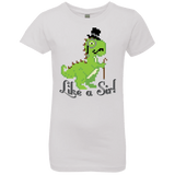 T-Shirts White / YXS LikeASir T-Rex Girls Premium T-Shirt