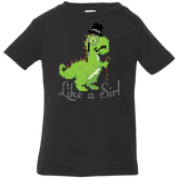 T-Shirts Black / 6 Months LikeASir T-Rex Infant Premium T-Shirt