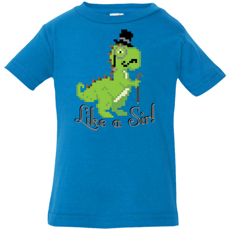 T-Shirts Cobalt / 6 Months LikeASir T-Rex Infant Premium T-Shirt