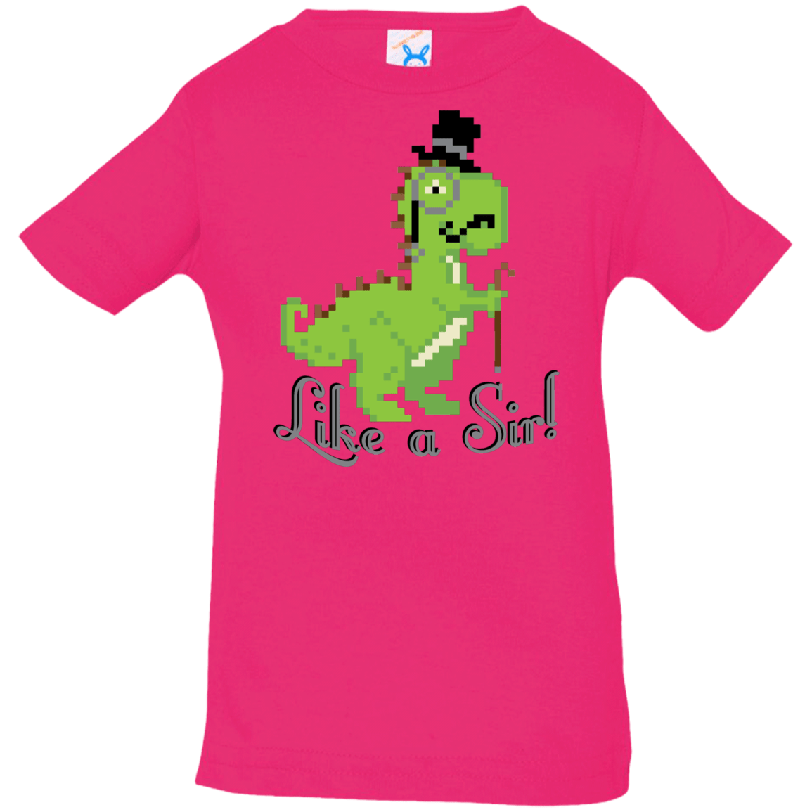 T-Shirts Hot Pink / 6 Months LikeASir T-Rex Infant Premium T-Shirt