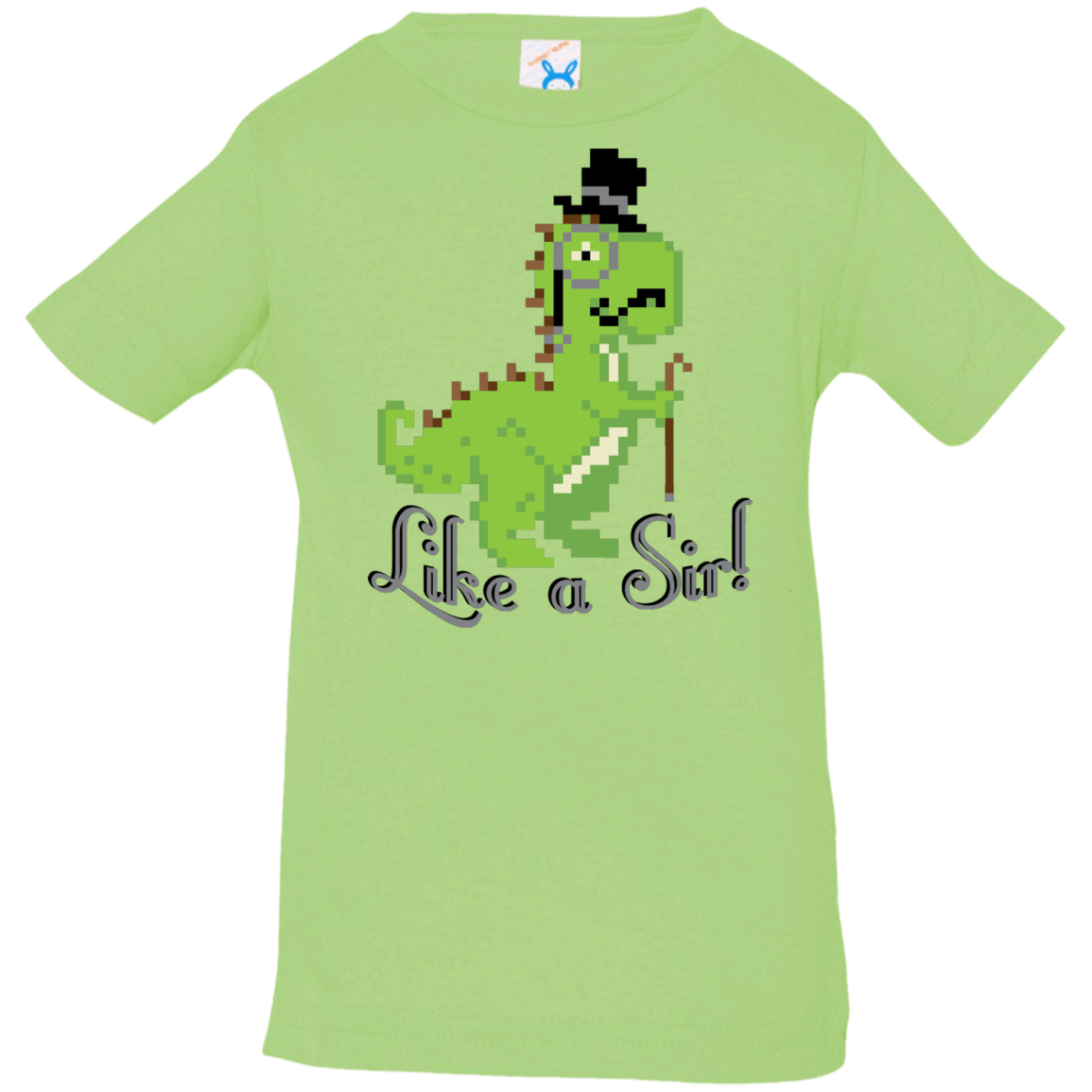 T-Shirts Key Lime / 6 Months LikeASir T-Rex Infant Premium T-Shirt