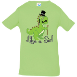 T-Shirts Key Lime / 6 Months LikeASir T-Rex Infant Premium T-Shirt