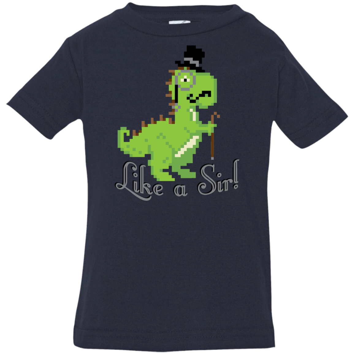 T-Shirts Navy / 6 Months LikeASir T-Rex Infant Premium T-Shirt