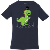 T-Shirts Navy / 6 Months LikeASir T-Rex Infant Premium T-Shirt