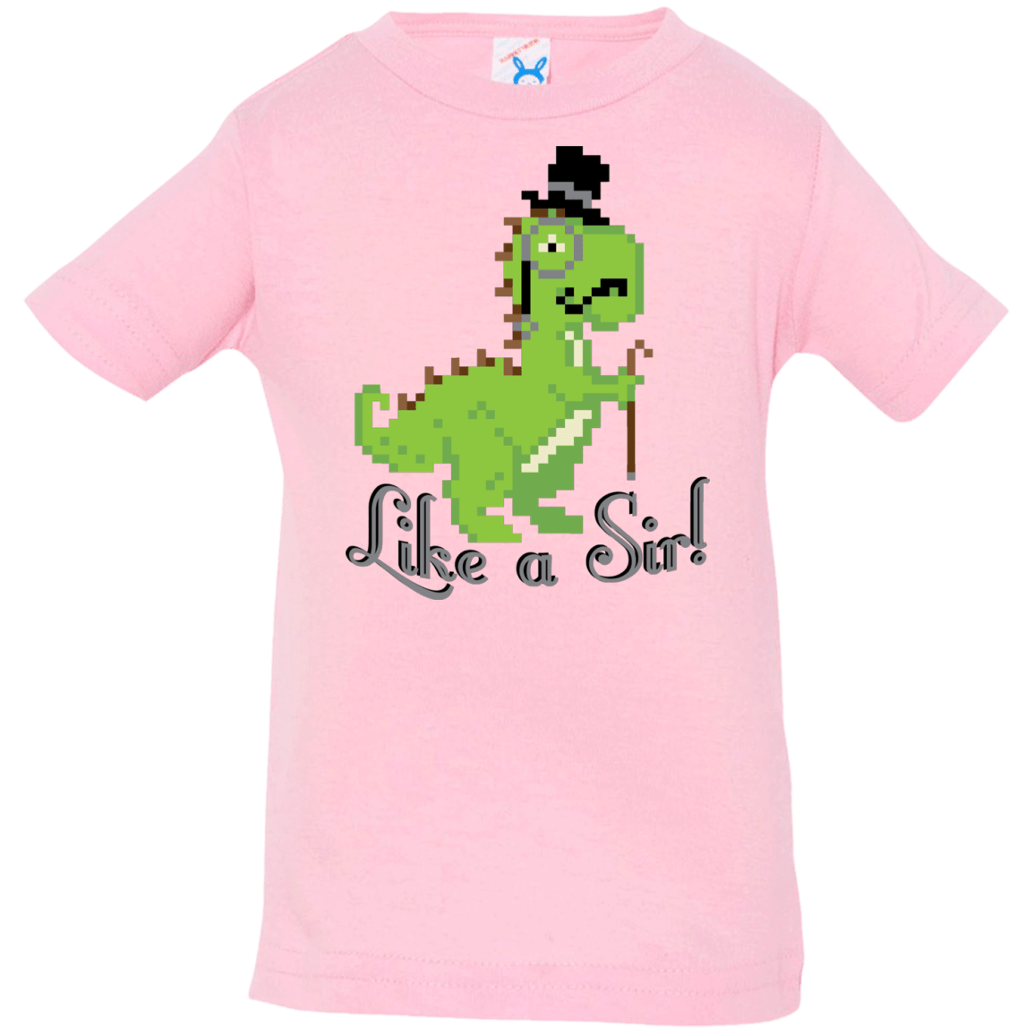 T-Shirts Pink / 6 Months LikeASir T-Rex Infant Premium T-Shirt