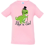 T-Shirts Pink / 6 Months LikeASir T-Rex Infant Premium T-Shirt
