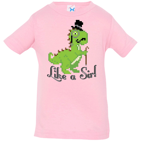 T-Shirts Pink / 6 Months LikeASir T-Rex Infant Premium T-Shirt