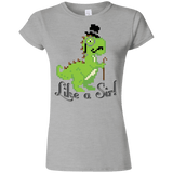 T-Shirts Sport Grey / S LikeASir T-Rex Junior Slimmer-Fit T-Shirt