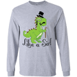 T-Shirts Sport Grey / S LikeASir T-Rex Men's Long Sleeve T-Shirt