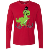 T-Shirts Red / S LikeASir T-Rex Men's Premium Long Sleeve