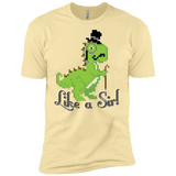 T-Shirts Banana Cream / X-Small LikeASir T-Rex Men's Premium T-Shirt