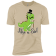 T-Shirts Sand / X-Small LikeASir T-Rex Men's Premium T-Shirt