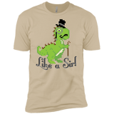 T-Shirts Sand / X-Small LikeASir T-Rex Men's Premium T-Shirt