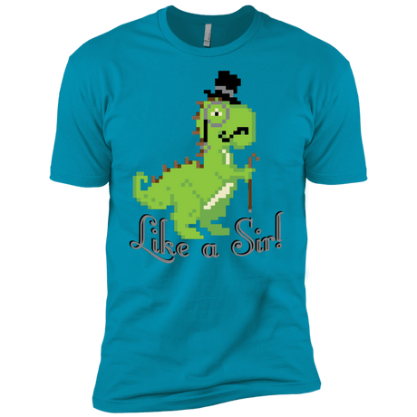 T-Shirts Turquoise / X-Small LikeASir T-Rex Men's Premium T-Shirt