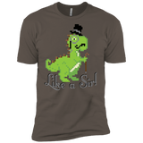 T-Shirts Warm Grey / X-Small LikeASir T-Rex Men's Premium T-Shirt