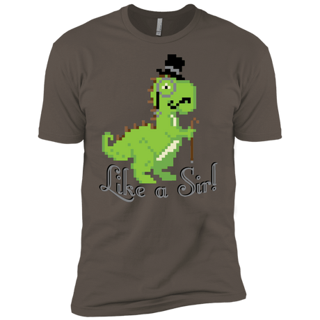 T-Shirts Warm Grey / X-Small LikeASir T-Rex Men's Premium T-Shirt