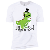 T-Shirts White / X-Small LikeASir T-Rex Men's Premium T-Shirt