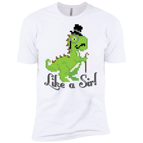 T-Shirts White / X-Small LikeASir T-Rex Men's Premium T-Shirt