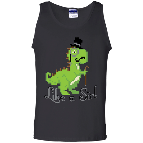 T-Shirts Black / S LikeASir T-Rex Men's Tank Top