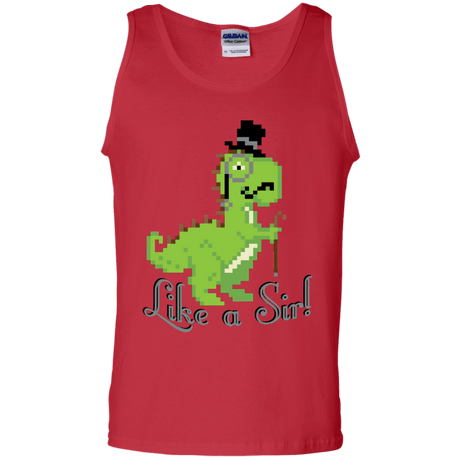 T-Shirts Red / S LikeASir T-Rex Men's Tank Top