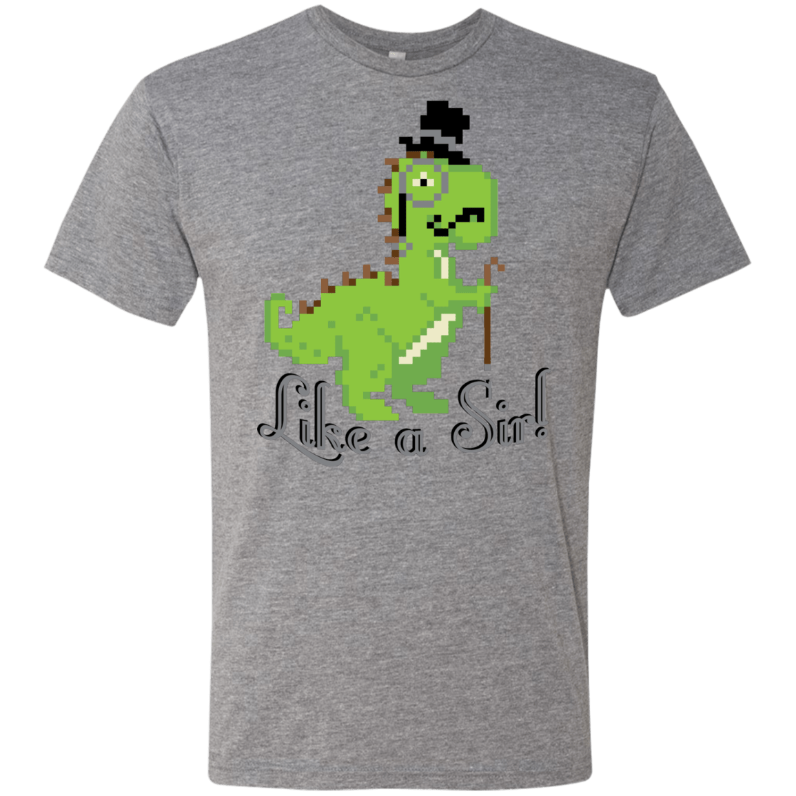 T-Shirts Premium Heather / S LikeASir T-Rex Men's Triblend T-Shirt