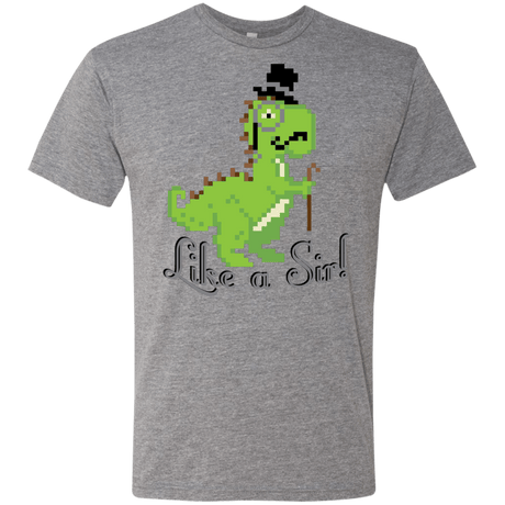 T-Shirts Premium Heather / S LikeASir T-Rex Men's Triblend T-Shirt