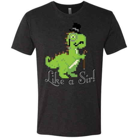 T-Shirts Vintage Black / S LikeASir T-Rex Men's Triblend T-Shirt