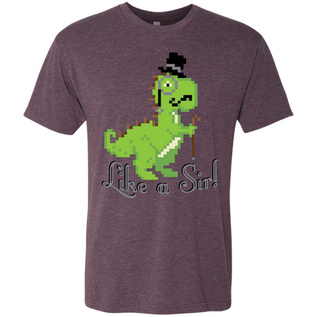 T-Shirts Vintage Purple / S LikeASir T-Rex Men's Triblend T-Shirt