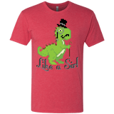 T-Shirts Vintage Red / S LikeASir T-Rex Men's Triblend T-Shirt